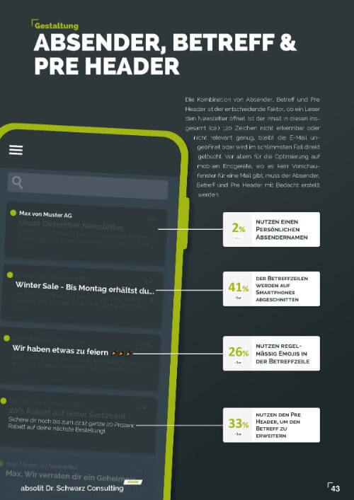 e mail marketing benchmarks 2023 1 seite 43 - E-Mail-Marketing Masterclass