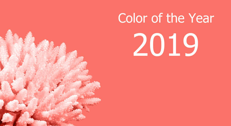 Living Coral Pantone (Trend-) Farbe 2019