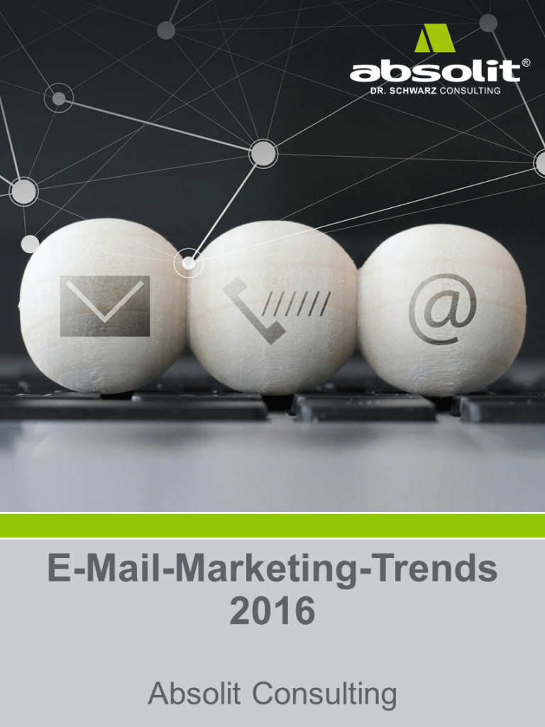 E-Mail-Marketing Trends