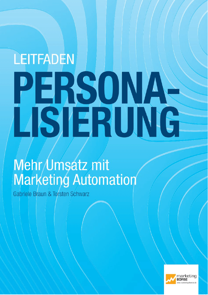 cover leitfaden personalisierung - Leitfaden Personalisierung